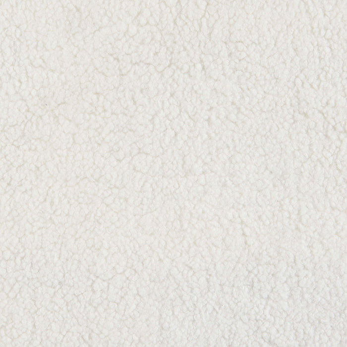 Sunny Upholstered Corner Chair Ivory Sherpa