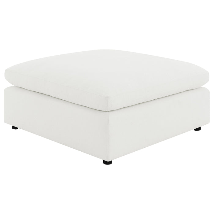 Raleigh 6-piece ivory boucle upholstered modular sectional by CoasterEveryday