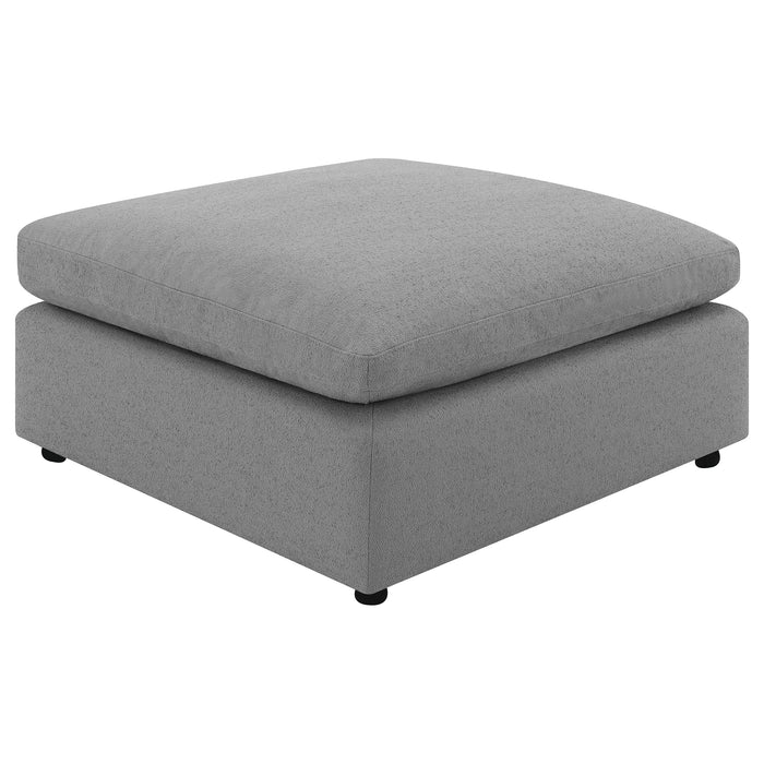 Raleigh 6-piece grey boucle upholstered modular sectional by CoasterEveryday