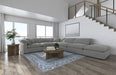 Raleigh 6-piece grey boucle upholstered modular sectional by CoasterEveryday