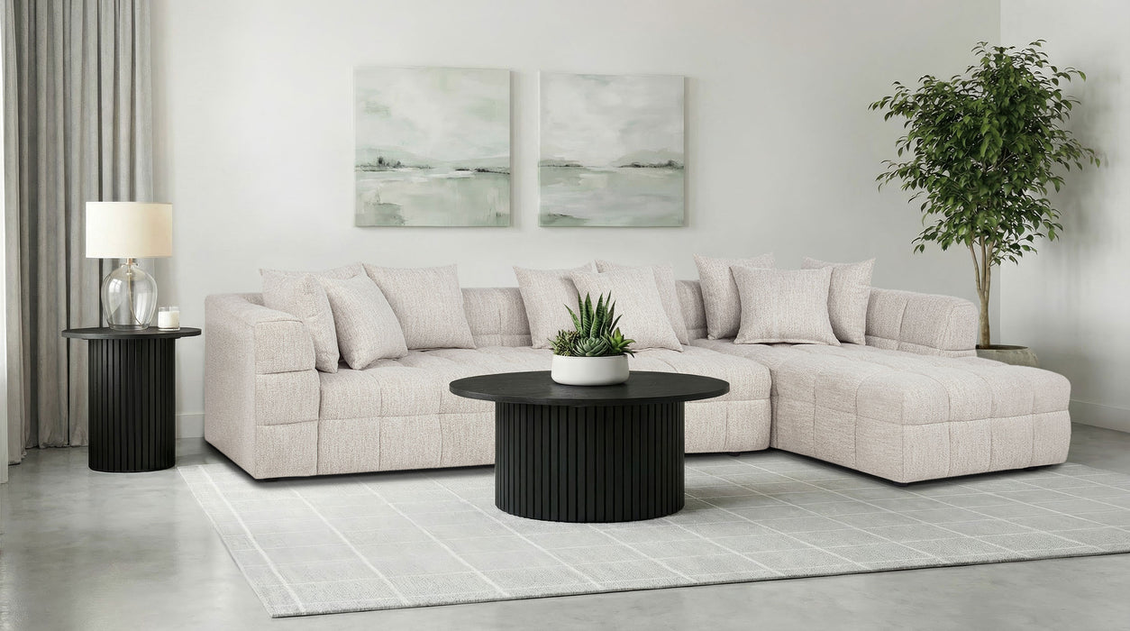 Amara Upholstered LAF Loveseat