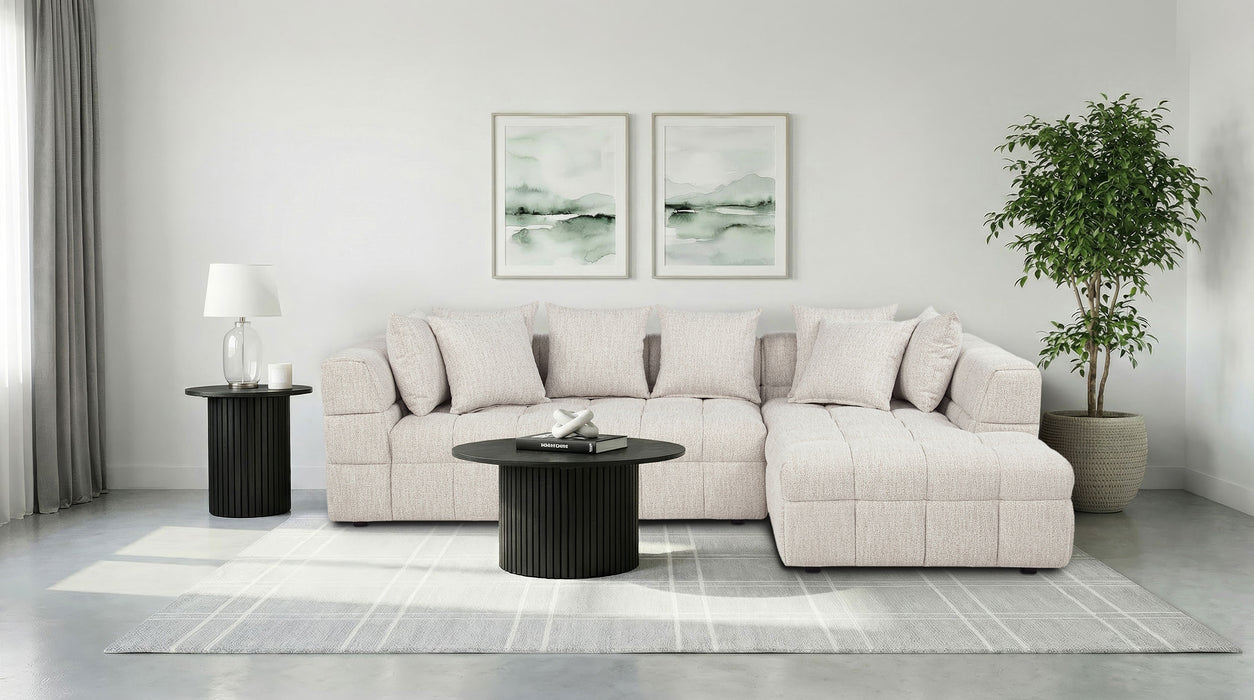 Amara Upholstered LAF Loveseat