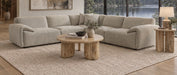 Crane 5-piece modular sectional sofa in beige by CoasterEveryday