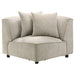 Beige CoasterEveryday Crane 5-piece modular sectional sofa with spacious contemporary seating