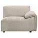 Crane 5-piece modular sectional sofa in beige by CoasterEveryday, showing spacious contemporary seating setup