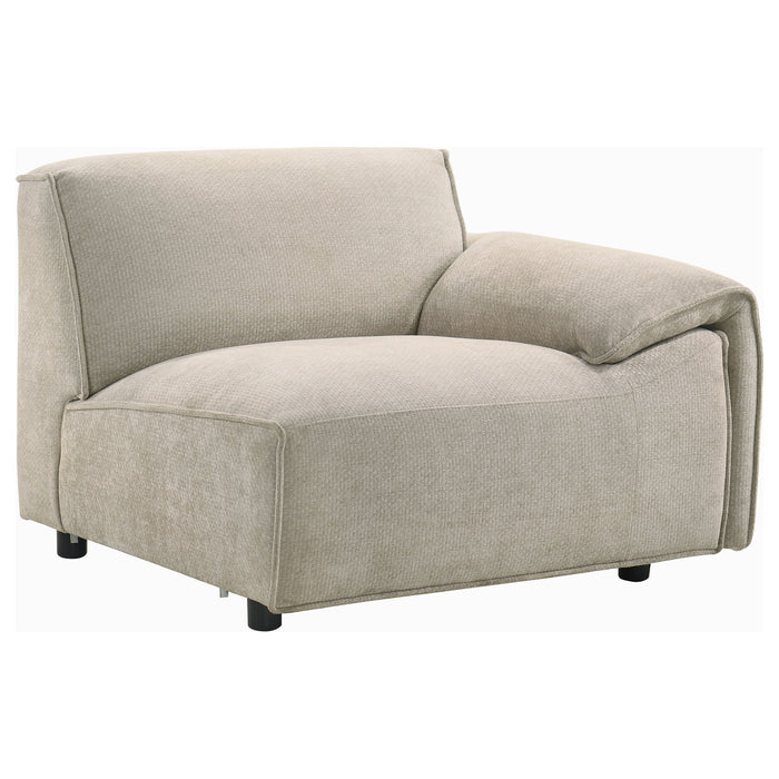Crane 6-piece modular sectional sofa in beige by CoasterEveryday