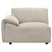 Crane modular LAF chair in beige by CoasterEveryday, upholstered furniture with left-arm-facing design