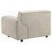 Crane Modular RAF chair in beige by CoasterEveryday, upholstered furniture with right-arm-facing design