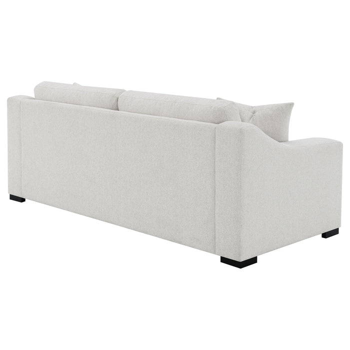 Ashlyn 2-piece upholstered track arm sofa set in sand by CoasterEveryday