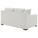 Ashlyn 2-piece upholstered track arm sofa set in sand by CoasterEveryday