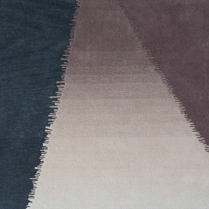 5' X 8' Geometric Hand Tufted Area Rug - Taupe