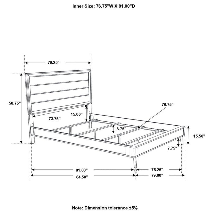 Ramon - Panel Bed