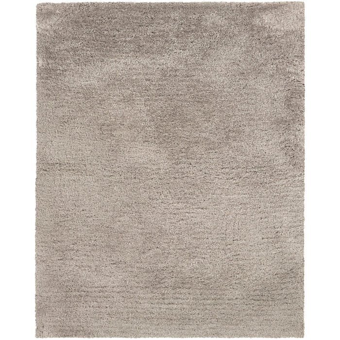7' X 10' Shag Hand Tufted Area Rug (574456) - Silver