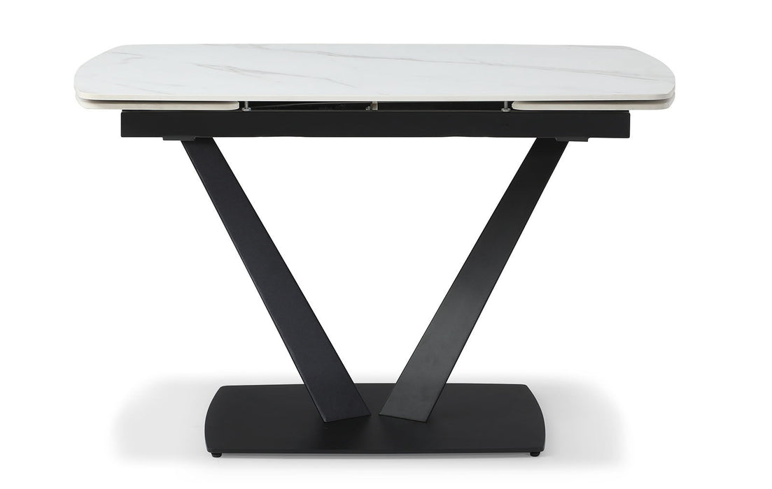 109 - Ceramic Dining Table With Extension