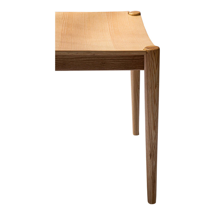 Wood Slat Back Dining Side Chair - Natural