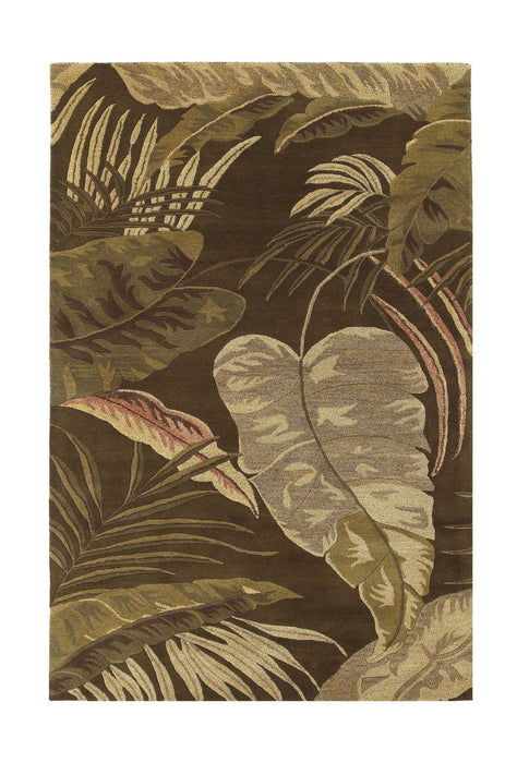 8' x 10' 6 Wool Area Rug - Mocha