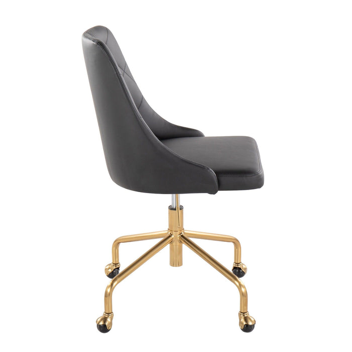 Marche - Task Chair - Gold Base