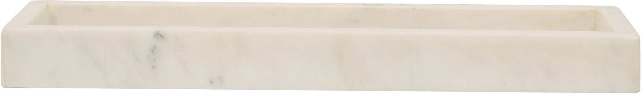 Michael genuine marble tray by Meridian Furniture, showcasing a sleek rectangular tray with elegant marble surface and modern design.