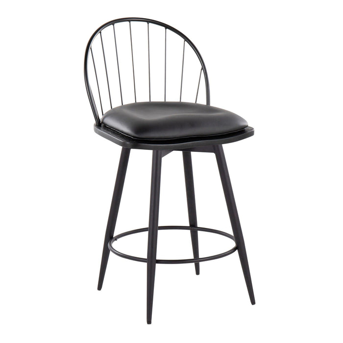 Riley - Fixed-Height Counter Stool (Set of 2)