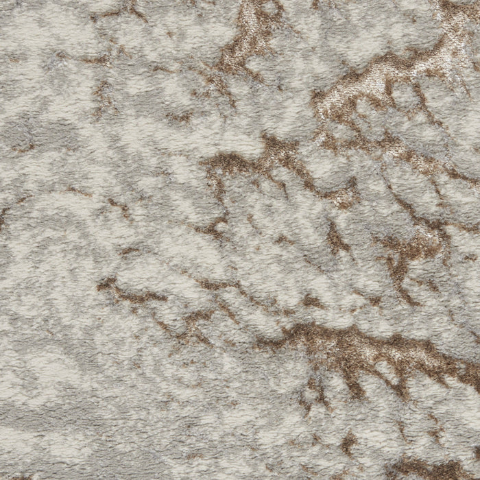 5' X 7' Abstract Area Rug (550601) - Gray / Brown
