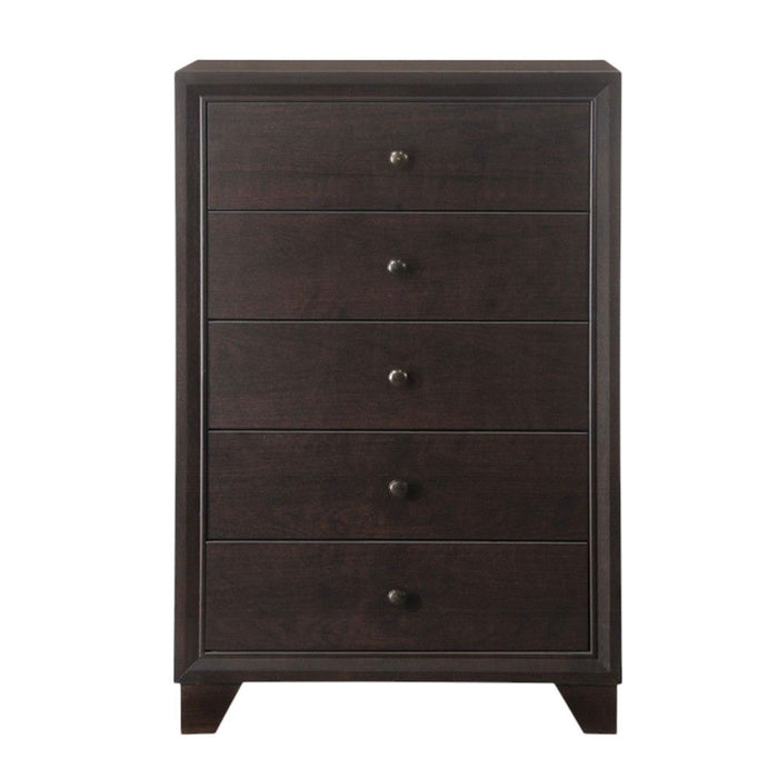 Solid Wood Dresser - Espresso
