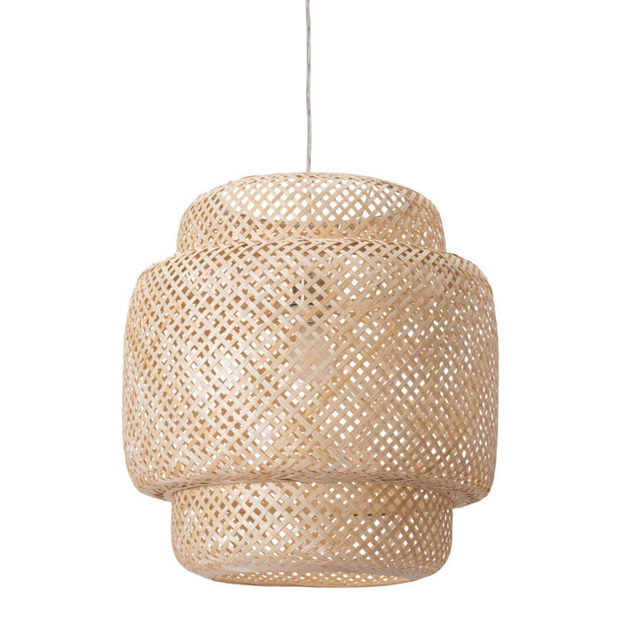 Boho Weave Ceiling Lamp - Natural
