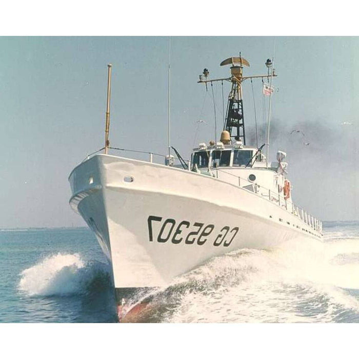 Hand Painted Model Boat (624451) - White