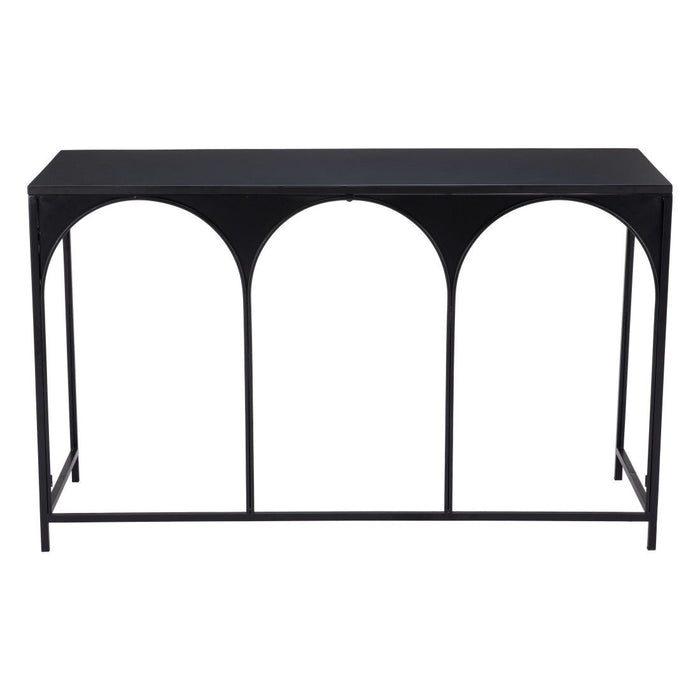 50" Frame Console Table - Black
