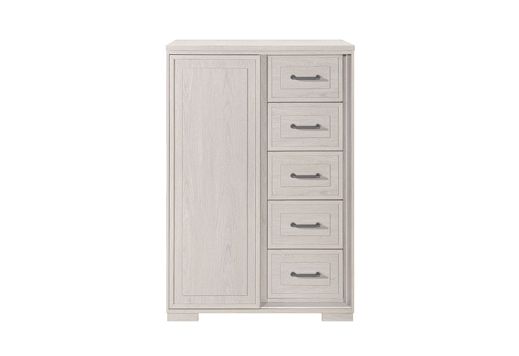 Clara - Sliding Door Chest - Beige