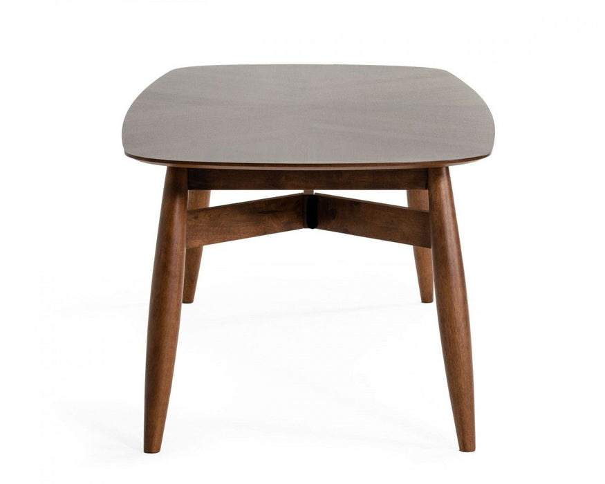 95" Solid Wood Dining Table - Brown