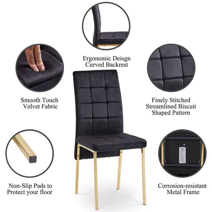 Modern Giga high back Nordic dining chair with colorful legs, featuring a sleek design and comfortable seating for dining rooms.