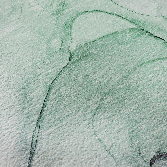 8' X 10' Abstract Washable Area Rug With UV Protection (646612) - Blue / Green