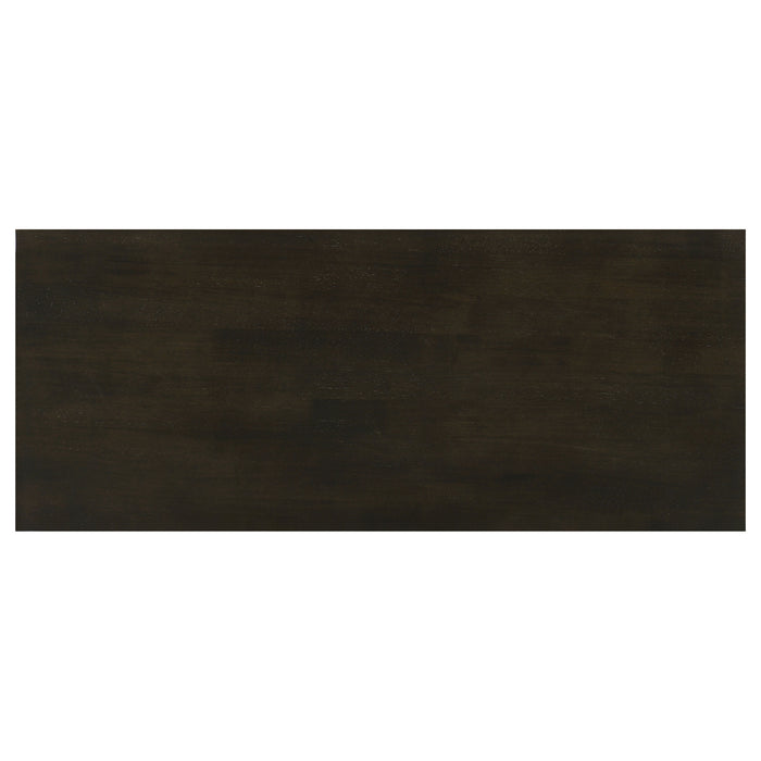 Rachelle 2-shelf Wood Entryway Console Table Dark Merlot
