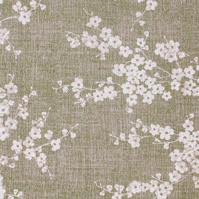 5' Oriental Washable Non Skid Round Rug (548787) - Green / White