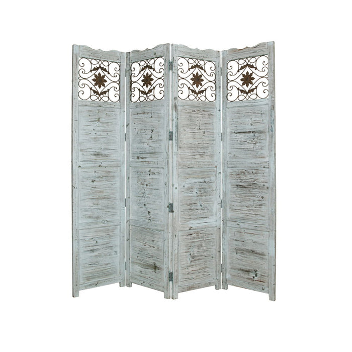 Wood Screen - Blue