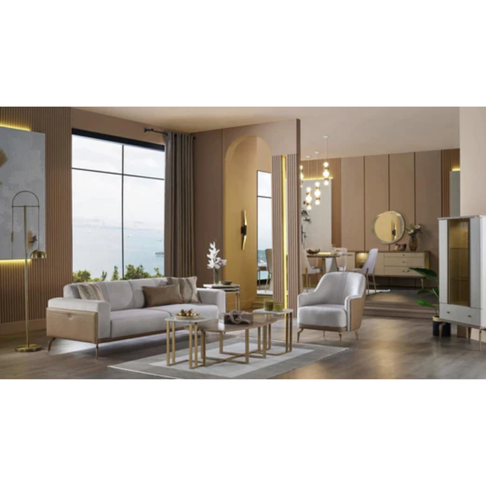 Bellona Montella 3 Seat Sleeper (Rome Vizon)