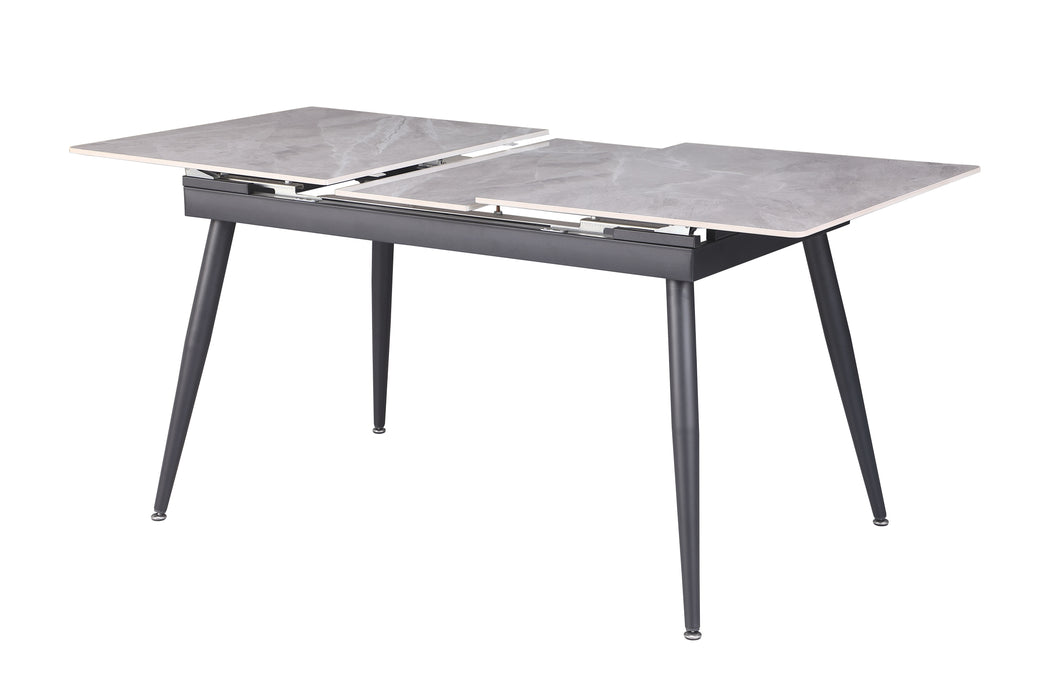 JUDITH Contemporary 5-Piece Dining Set | Extendable Table with 2-Tone Chairs