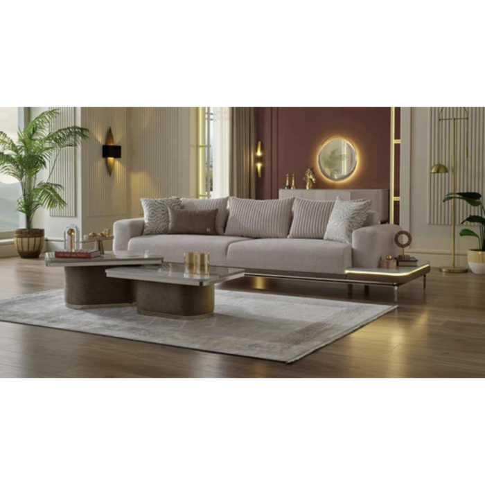 Bellona Estella Right Facing Sofa - Mondero Cream