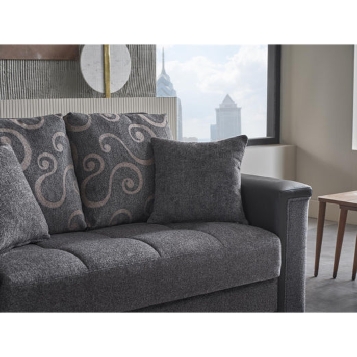 Bellona Charlotte 3 Seat Sleeper - Dupont Anthracite
