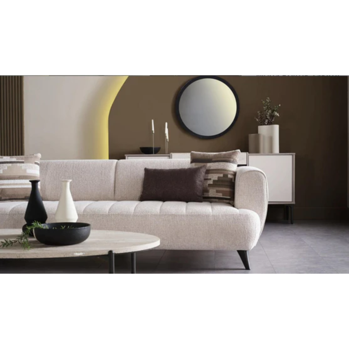 Bellona Mona 3 Seat Sleeper Sofa Niva Beige