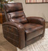 Gruaro swivel power rocker recliner by Signature Design by Ashley® in upholstered reclining chair design