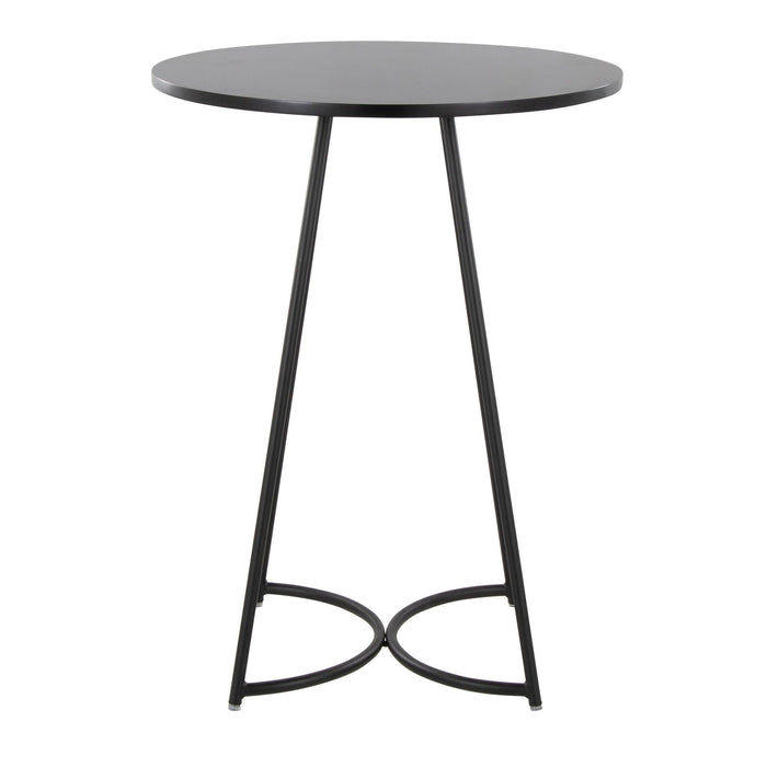 Cece - Counter Table - Black Metal