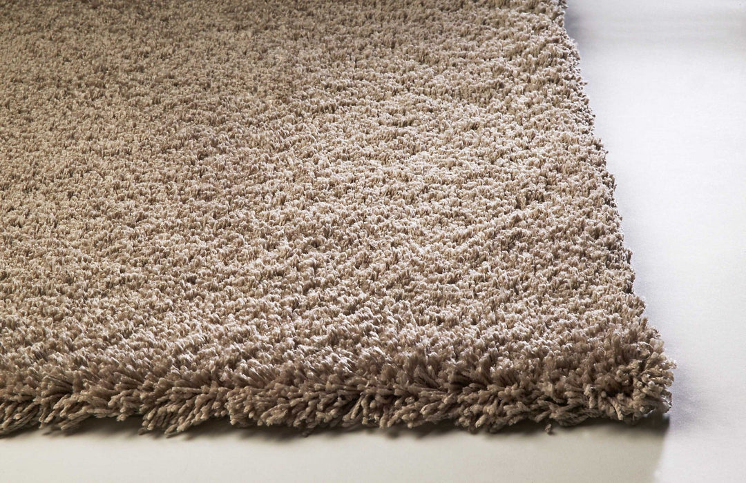 8' x 10' Polyester Area Rug - Beige