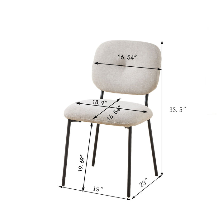 Modern 5-piece dining set with white table, four turquoise chairs with metal legs, space-saving design, Giga brand.