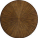 Brown Sheridan dining table by Meridian Furniture featuring a sleek wooden design for modern dining spaces.