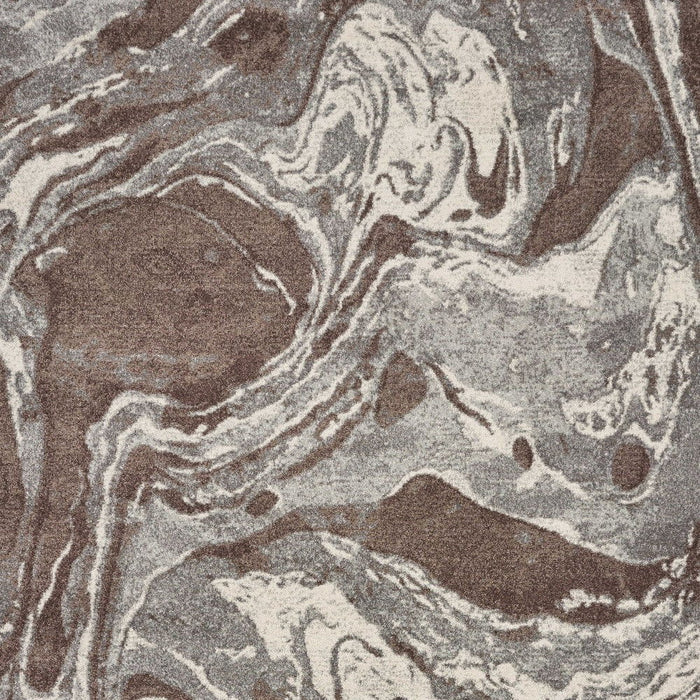 9' x 13' Polypropylene Area Rug - Mocha