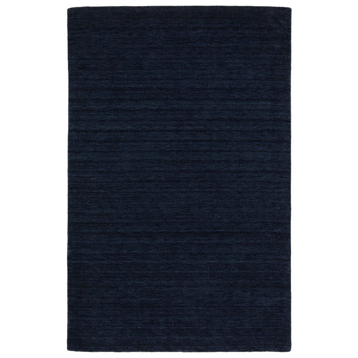 5' X 8' Wool Hand Tufted Area Rug - Blue