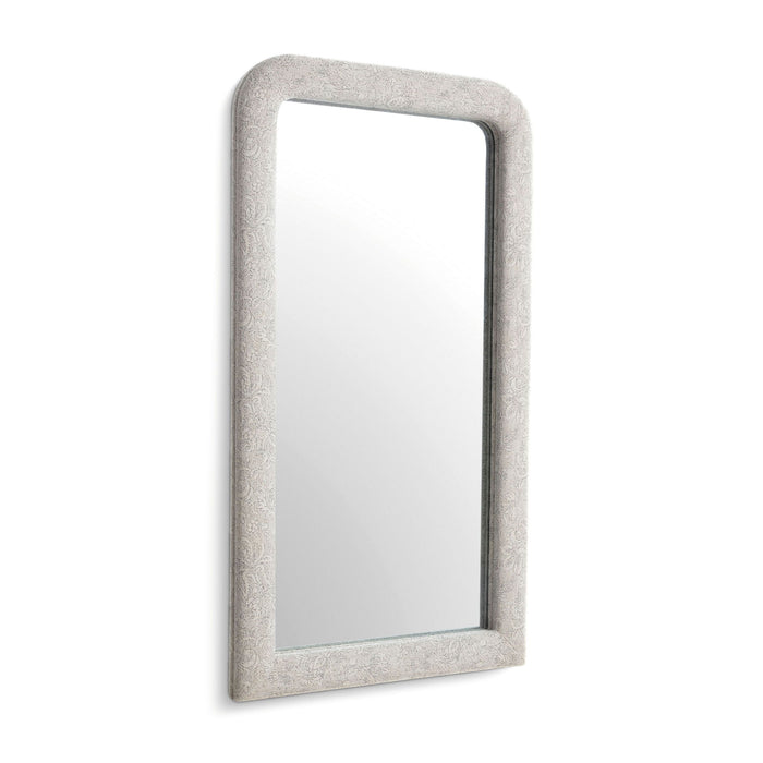 Heidi - Floor Mirror Textured Fabric