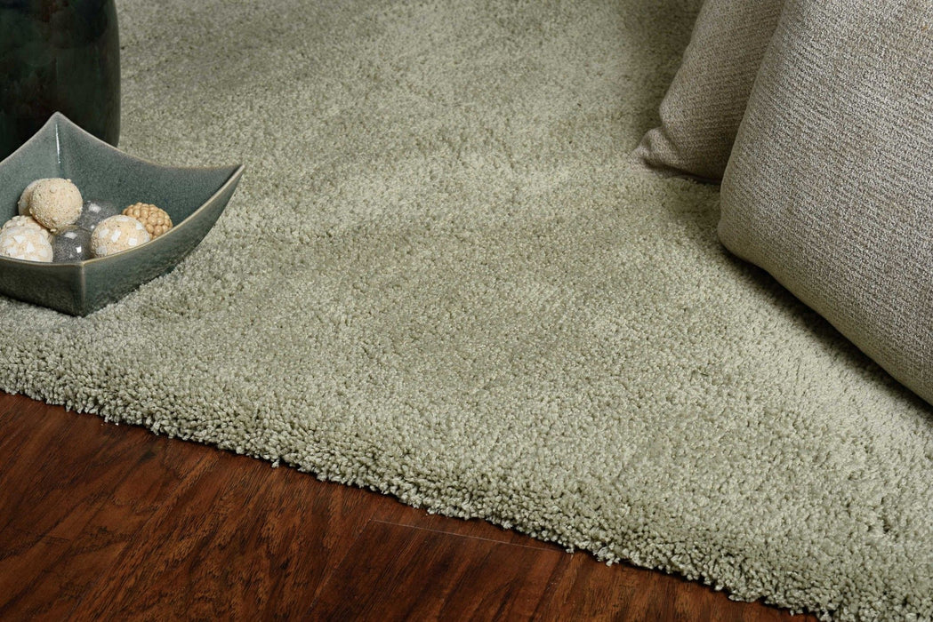 8' x 10' Polyester Area Rug - Sage