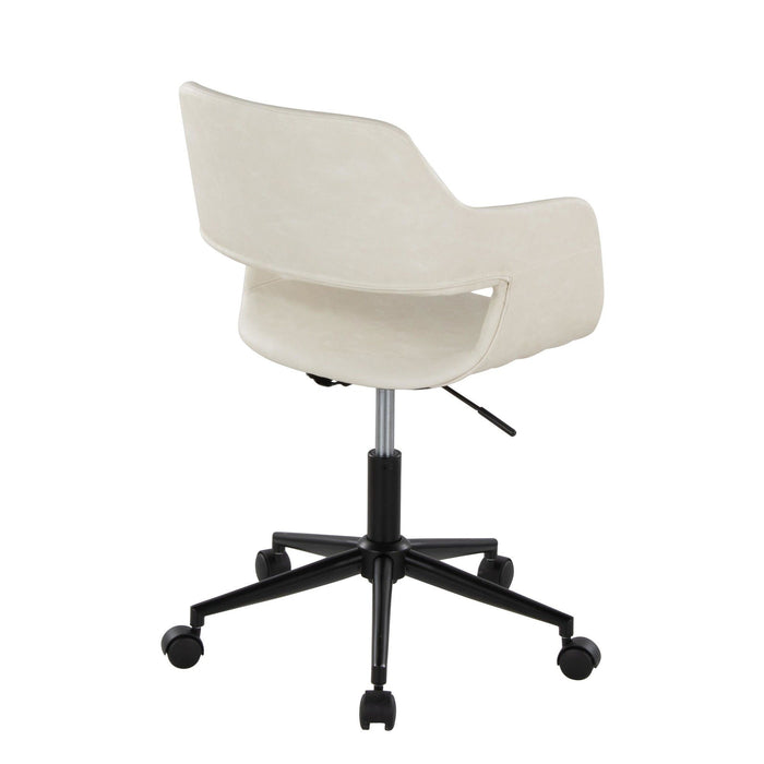 Margarite - Task Chair - Black Metal
